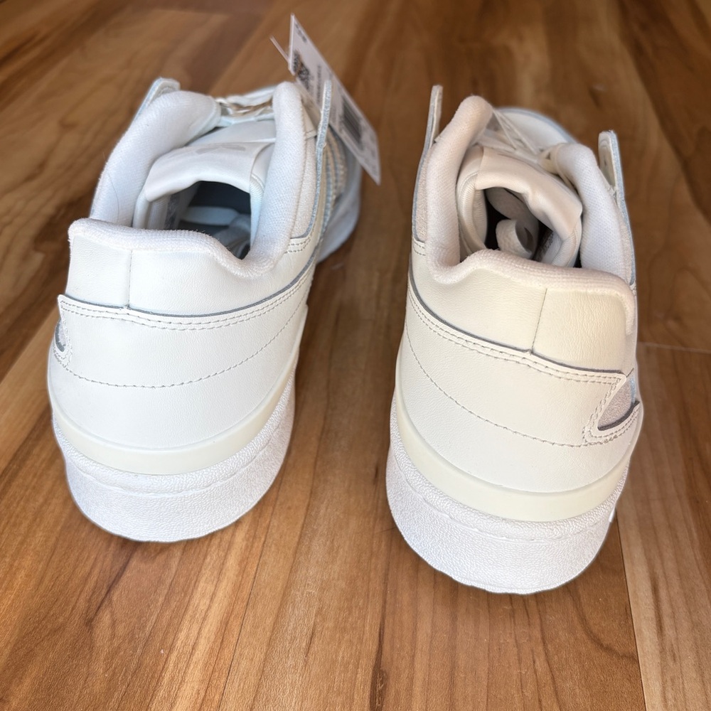 Adidas Forum Low CL Originals White on White Sneakers Men’s Size 11.5 - Picture 8 of 10